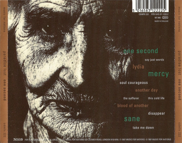 Paradise Lost – One Second