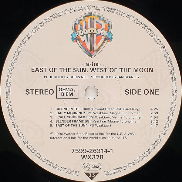 a-ha – East Of The Sun West Of The Moon
