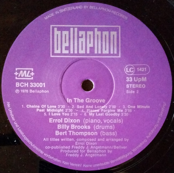 Errol Dixon – In The Groove