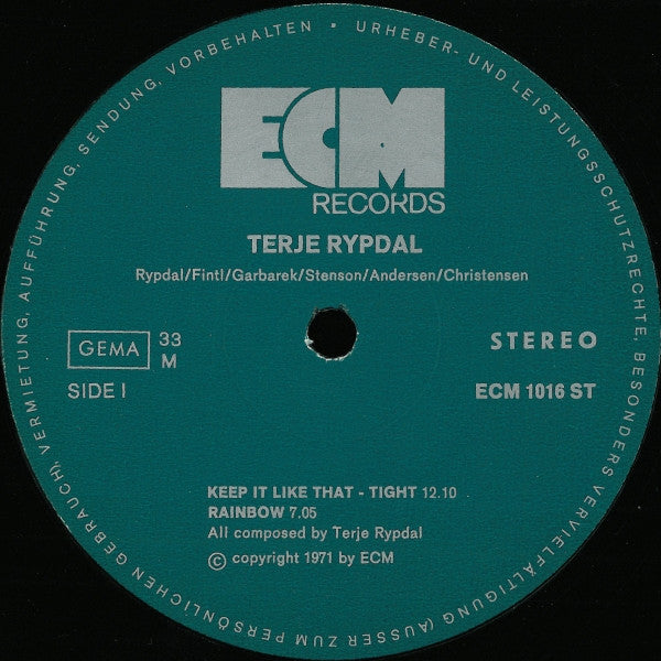 Terje Rypdal – Terje Rypdal