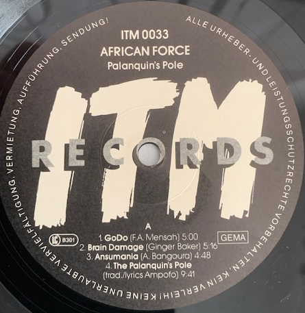 African Force* – Palanquin's Pole