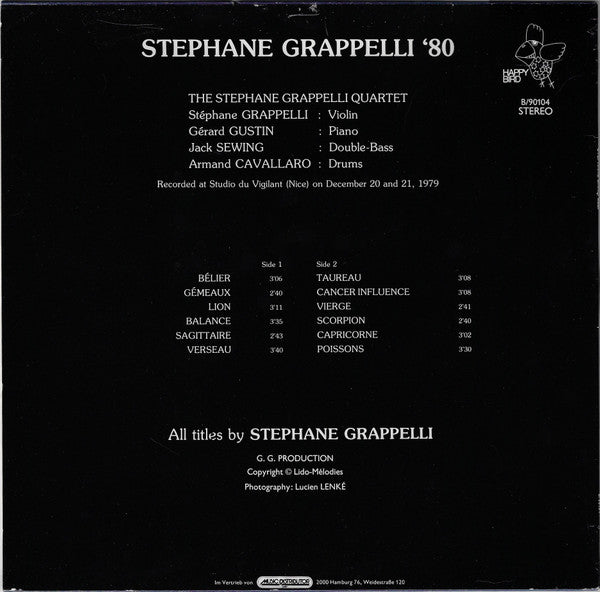 Stéphane Grappelli – Stephane Grappelli '80