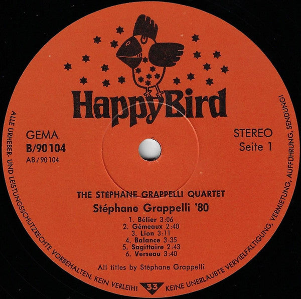 Stéphane Grappelli – Stephane Grappelli '80