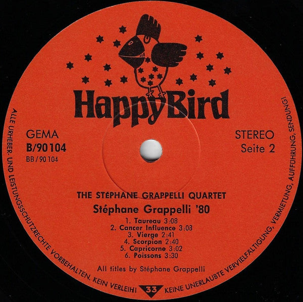 Stéphane Grappelli – Stephane Grappelli '80