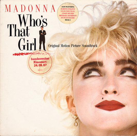 Madonna – Who's That Girl (Original Motion Picture Soundtrack)