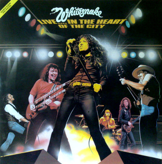 Whitesnake – Live... In The Heart Of The City    2LP , Gatefold