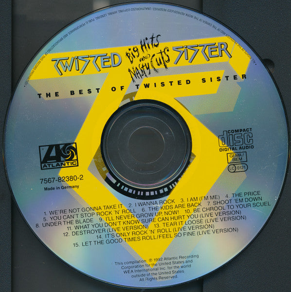 Twisted Sister – Big Hits And Nasty Cuts - The Best Of Twisted Sister