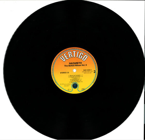 Nazareth – The Ballad Album Vol. II