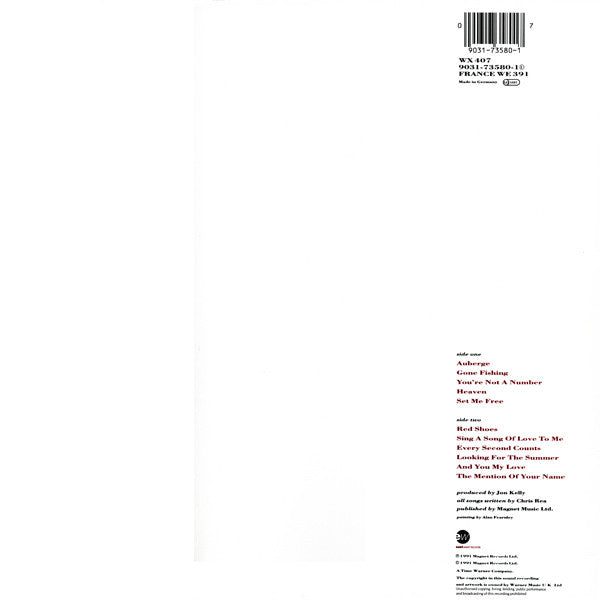 Chris Rea – Auberge , 1 press , Germany