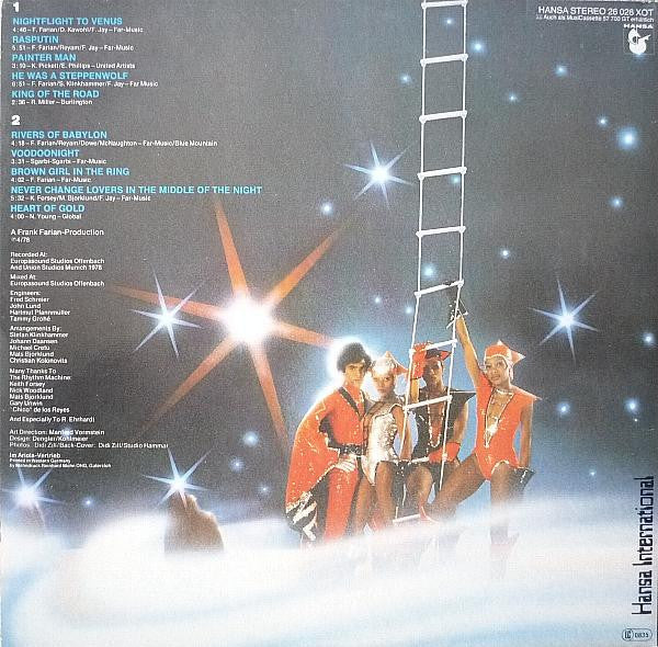 Boney M. – Nightflight To Venus, Gatefold