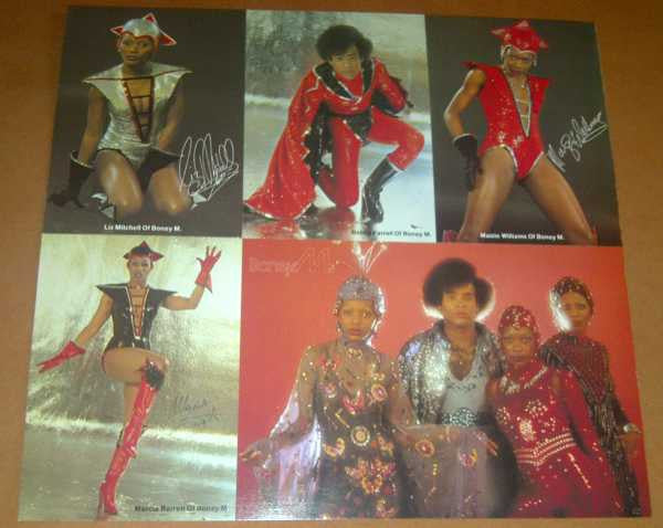 Boney M. – Nightflight To Venus , Gatefold , cu cartile postale originale