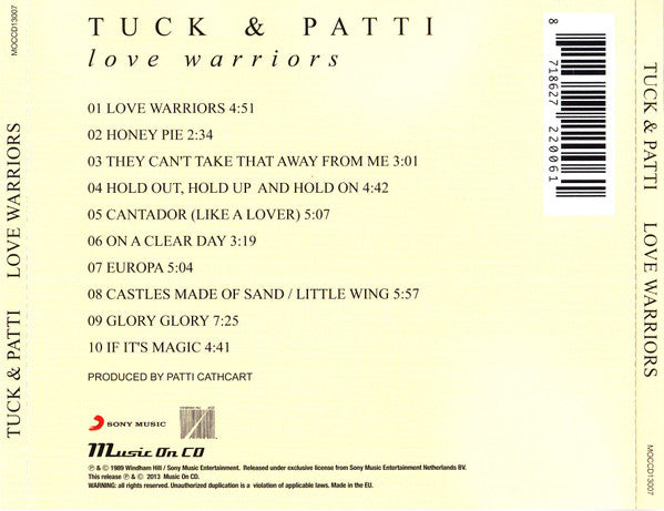 Tuck & Patti – Love Warriors