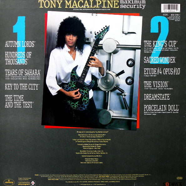 Tony MacAlpine – Maximum Security