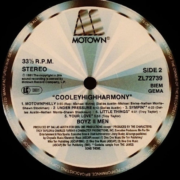 Boyz II Men – Cooleyhighharmony