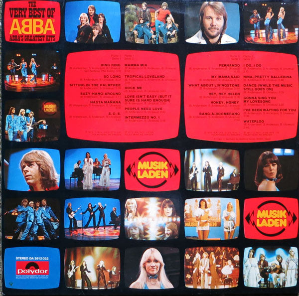 ABBA – The Very Best Of ABBA (ABBA's Greatest Hits), 2xLP, Gatefold