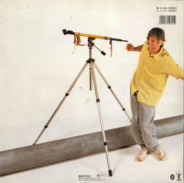Paul McCartney – Pipes Of Peace , gatefold