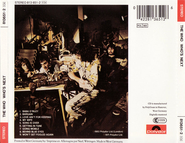 The Who – Who's Next