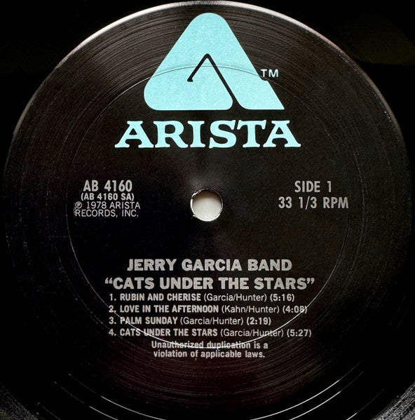 Jerry Garcia Band* – Cats Under The Stars