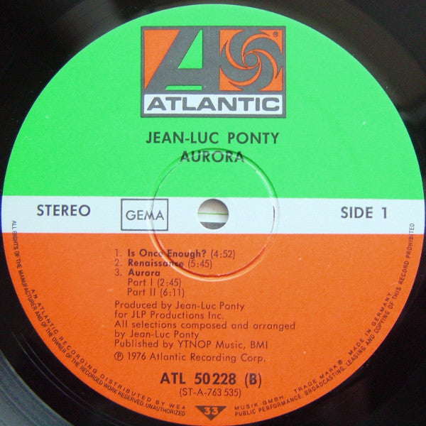 Jean-Luc Ponty – Aurora