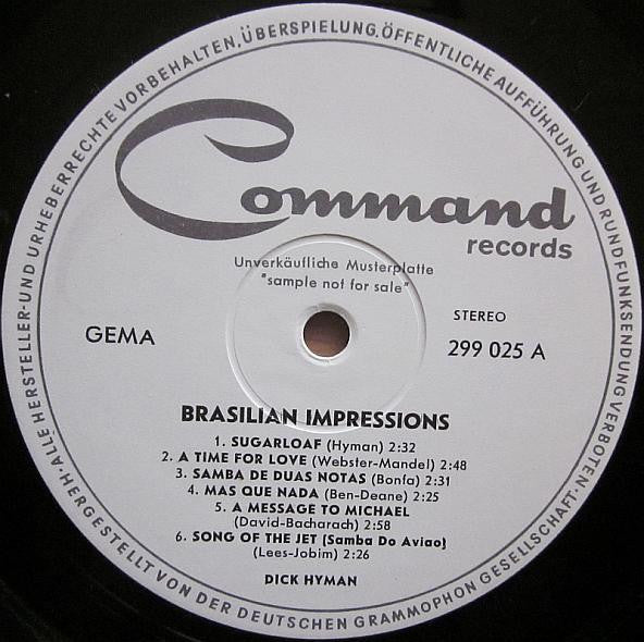 Dick Hyman – Brasilian Impressions