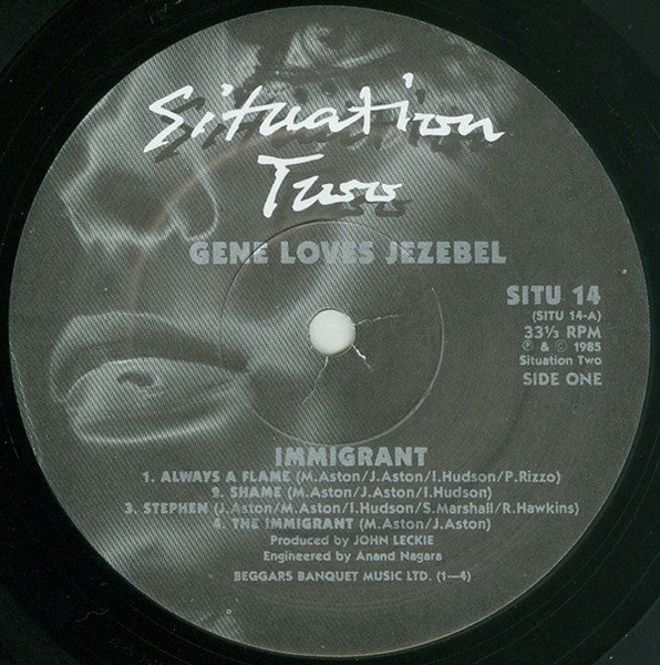 Gene Loves Jezebel – Immigrant