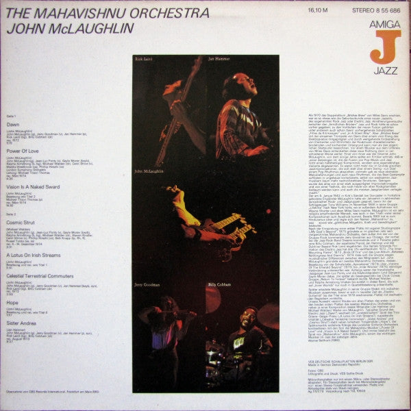 The Mahavishnu Orchestra*, John McLaughlin – The Mahavishnu Orchestra, John McLaughlin