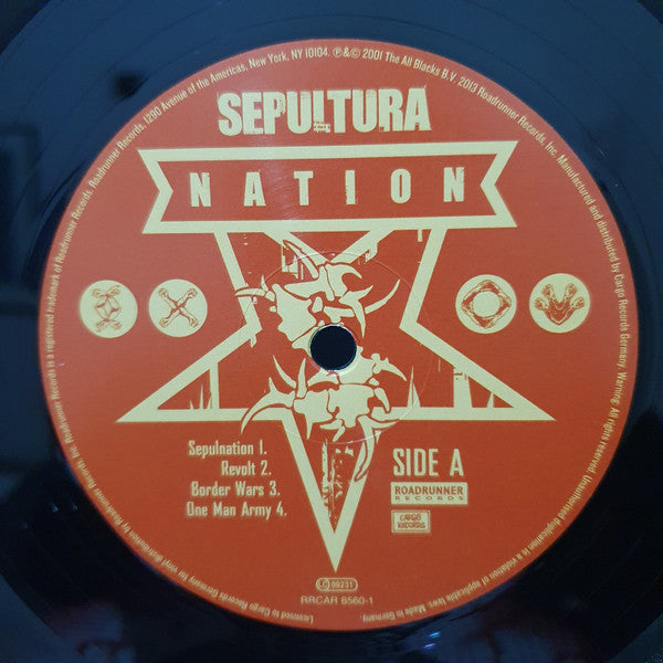 Sepultura ‎– Nation   ,  2LP , Gatefold