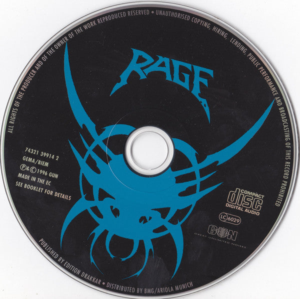 Rage – End Of All Days