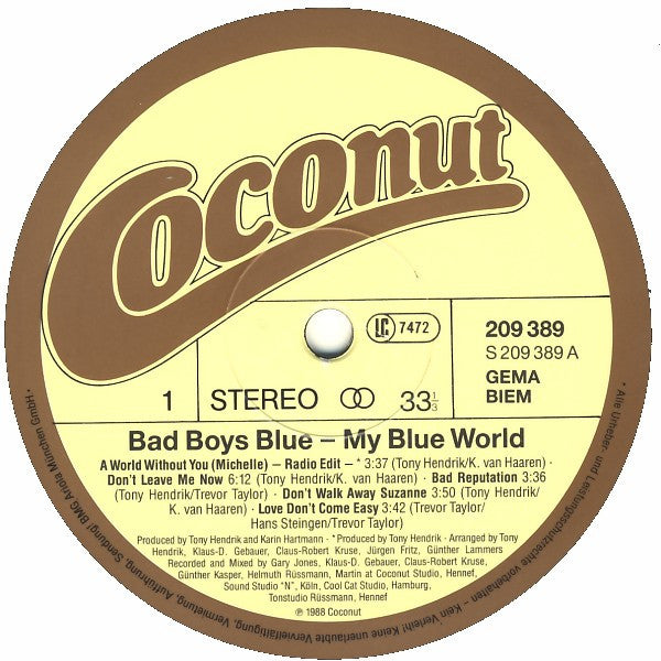 Bad Boys Blue – My Blue World