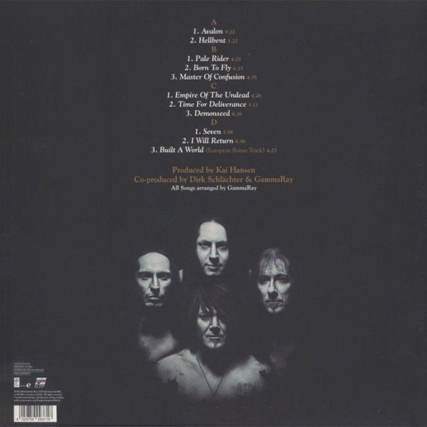 Gamma Ray – Empire Of The Undead, 2xLP, Gatefold