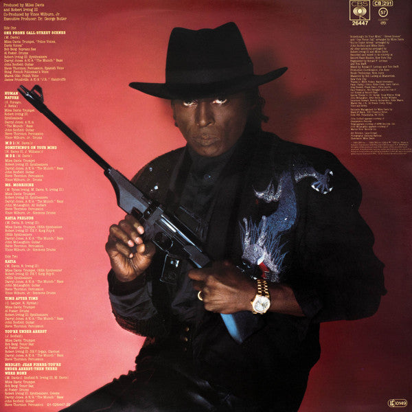 Miles Davis – You're Under Arrest , Gatefold