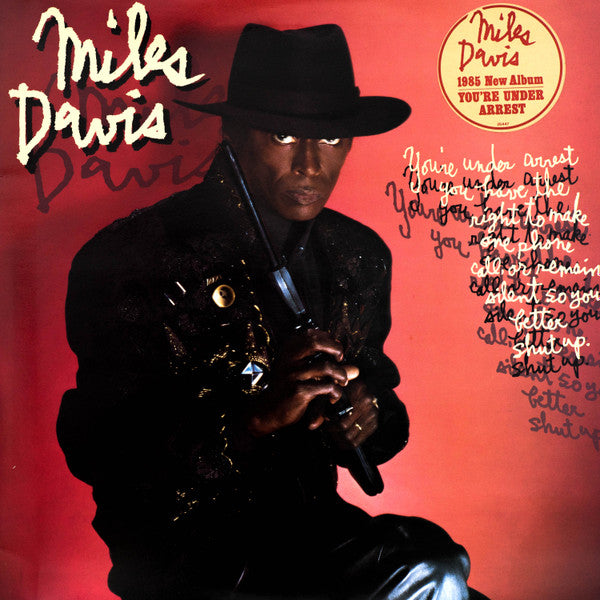 Miles Davis – You're Under Arrest , Gatefold