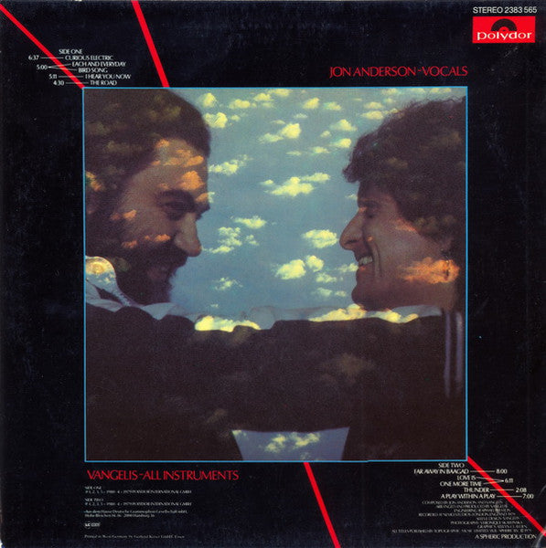 Jon And Vangelis – Short Stories