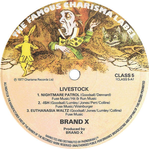 Brand X – Livestock ( tobe Phil Collins )