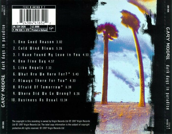 Gary Moore – Dark Days In Paradise