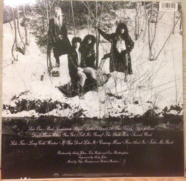 Cinderella– Long Cold Winter
