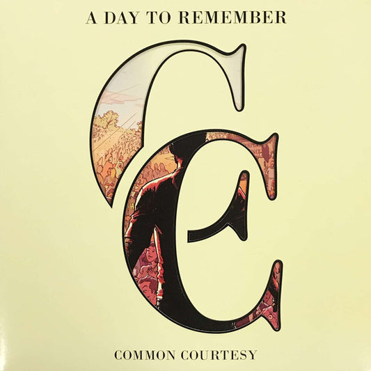 A Day To Remember – Common Courtesy  ,   2 LP, Limited Edition, Cream w/ Grey Splatter