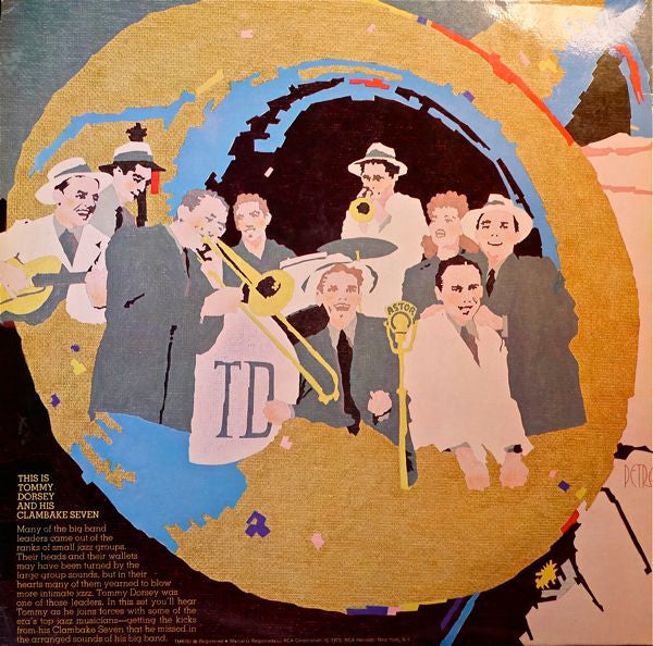 Tommy Dorsey & His Clambake Seven* – This Is Tommy Dorsey & His Clambake Seven , 2LP , Gatefold