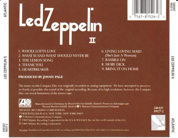 Led Zeppelin – Led Zeppelin II