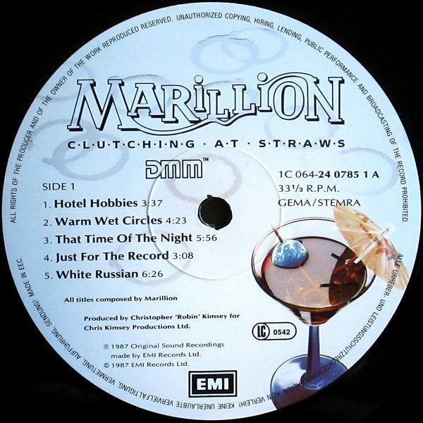 Marillion – Clutching At Straws