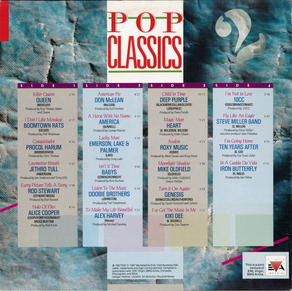 Pop Classics 2 , 2LP , Gatefold