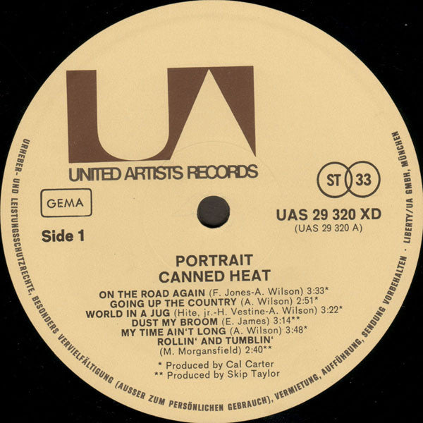 Canned Heat – Portrait , 2LP , Gatefold