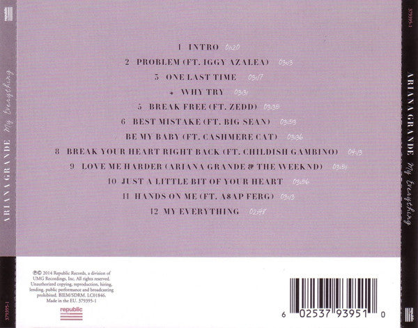 Ariana Grande – My Everything
