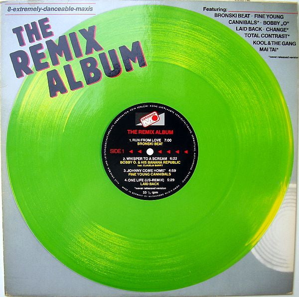 The Remix Album , Clear Neon Green