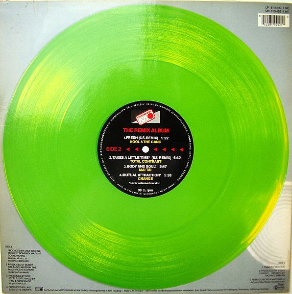 The Remix Album   ,  Clear Neon Green