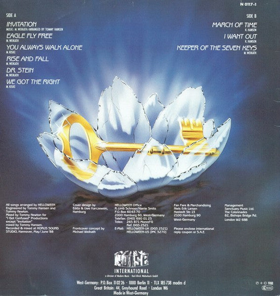 Helloween – Keeper Of The Seven Keys - Part II , Gatefold , 1st Press Germany