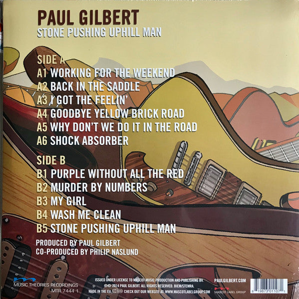 Paul Gilbert – Stone Pushing Uphill Man