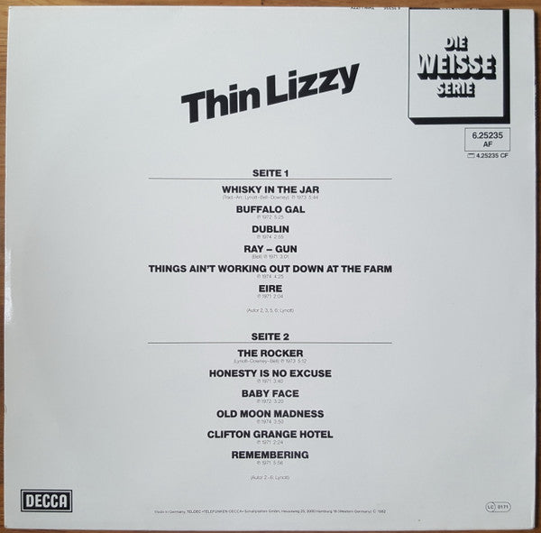 Thin Lizzy – Thin Lizzy