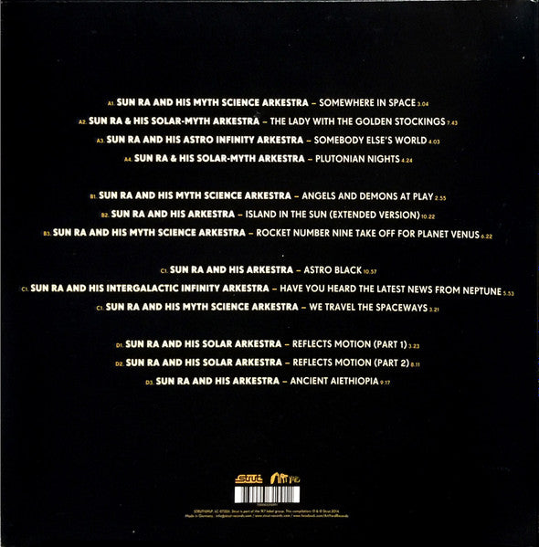 Marshall Allen Presents Sun Ra And His Arkestra* – In The Orbit Of Ra, 2xLP