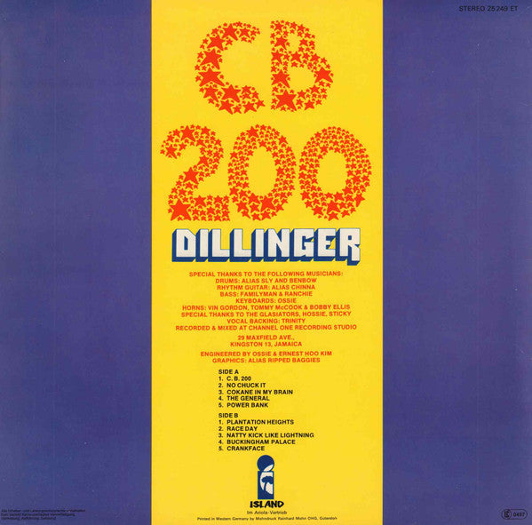 Dillinger – CB 200